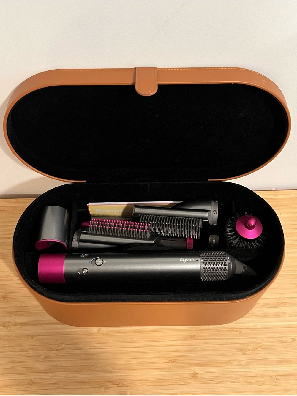 Dyson Multi-Attachment Hair Styler in Black and Fuchsia